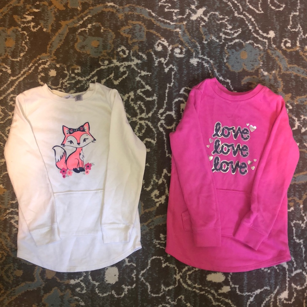 Girls Jumping Beans Long Sleeve Size 5